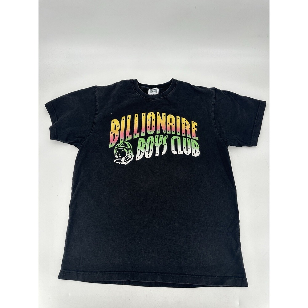 BILLIONAIRE BOYS CLUB Logo T-Shirt Black‎ Astronaut BBC Pharrell Men's Sz L